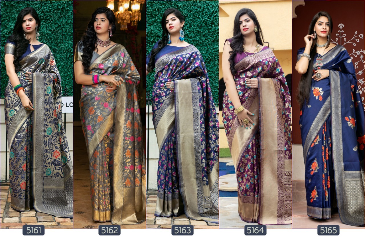 Shubh Vastra Royal Vol 1 Silk Designer Saree Catalog