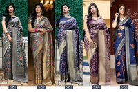 Shubh Vastra Royal Vol 1 Silk Designer Saree Catalog