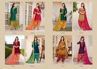 Kessi Shangaar Patiyala House Vol 19 Jam Silk With Embroidery Work Dress Material Catalog