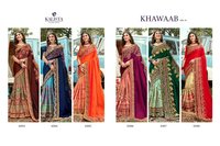 Kalista Fashions Khawaab Vol 16 Silk Georgette Designer Saree Catalog