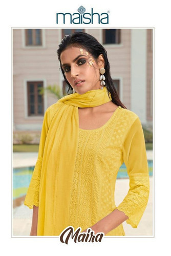 Maisha Maira Straight Readymade Salwar Kameez Catalog Collection