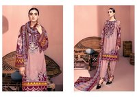Hayat Luxury Lawn Pakistani Karachi Print Salwar Suits Catalog