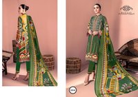 Hayat Luxury Lawn Pakistani Karachi Print Salwar Suits Catalog