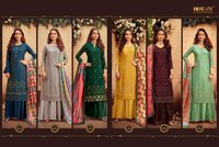 Hotlady Sraiya Plazzo Style Embroidered Salwar Kameez Catalog