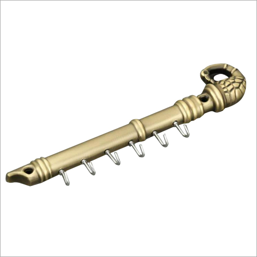 Peacock Design Stainless Steel Hanger - Stainless Steel, Metal Key Hook | Elegant Peacock Design for Stylish Organization and Display