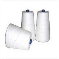 Bag Sewing Thread - Ptfe Material, White Color | Application For Textile Industries, Commercial Use, Plain Pattern