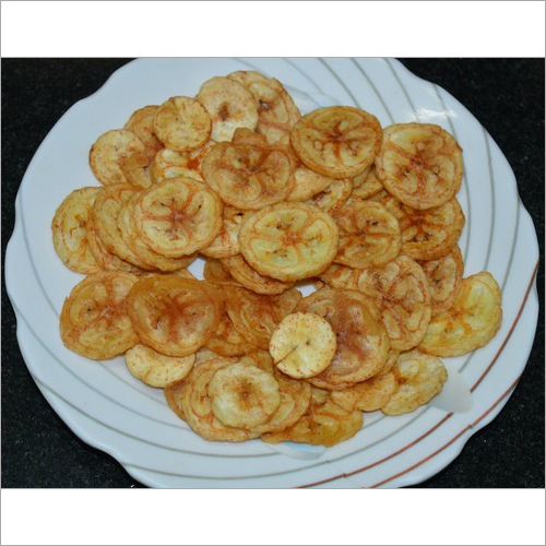 Namkeen Banana Chips - Thinly Sliced, 2-3mm Elliptical Wafers | Fried, Easy to Digest, 1 Year Shelf Life