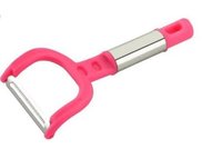 Mango Peeler (pipe) - Virgin Plastic, Multi Color | Lightweight, Textured Grip, Sharp Blade For Minimal Food Waste, Ideal For Fruits And Vegetables