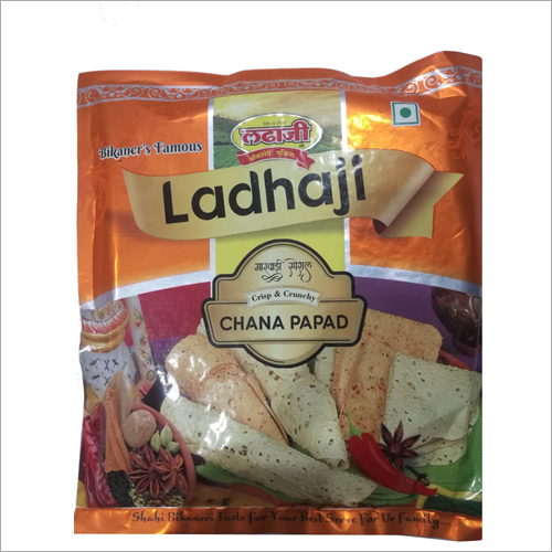 Chana Papad - Chana Ingredient, Salty Taste | Suitable for Adults, Old-Aged, and Children, Food Grade A, Nil Fat Content