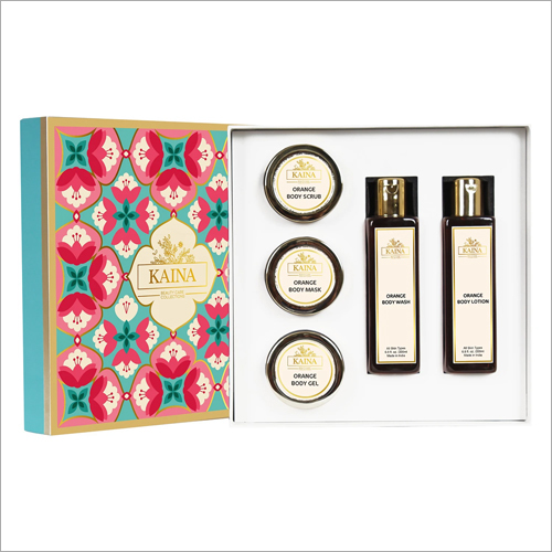 Kaina Orange Body Polishing Kit Set Of 5