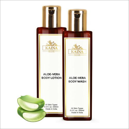 Aloe-Vera Body Wash And Body Lotion