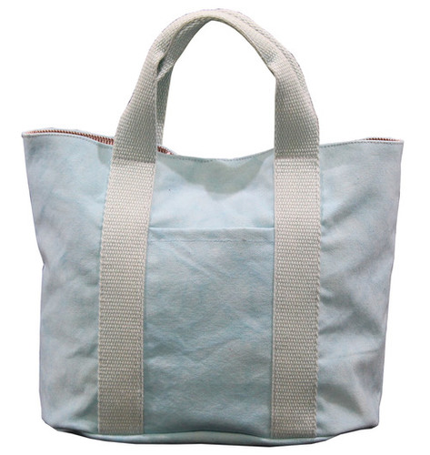 Inside Lined 12 Oz Dyed Cotton Canvas Beach Tote Bag