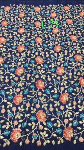 Embroidered Fabrics By KHUSHALI PLUS