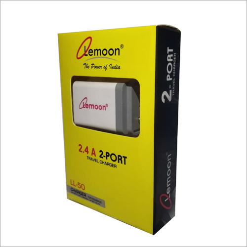 2.4 A 2 Port Changer Body Material: Plastic