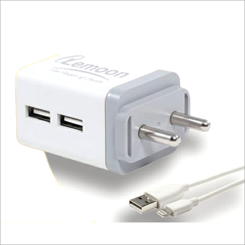 Ll-50 Double Usb Port Charger Body Material: Plastic
