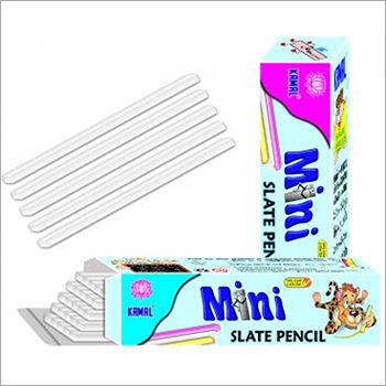 White Color Rectangle Shape Mini Slate Pencil