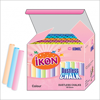 Mix Color Cylindrical Shape Dustless Chalk