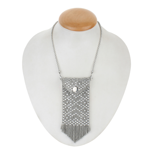 Silver Ladies Chain Necklace