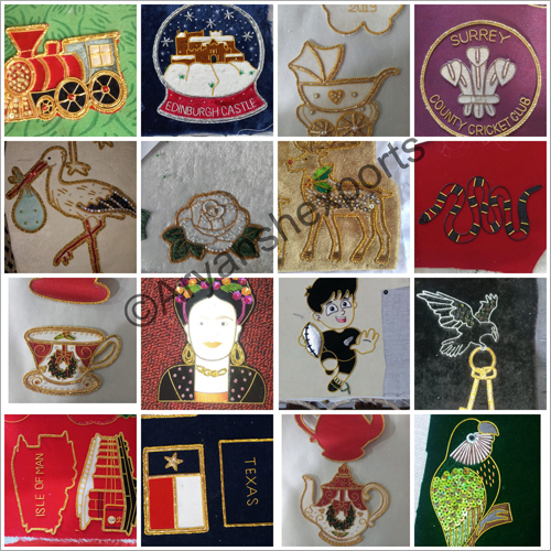 Decorative Christmas Badges By ARYANSH EXPORTS