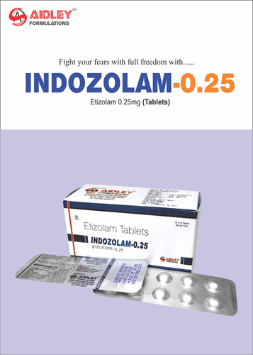 INDOZOLAM 0.25 Tablets
