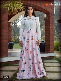 Shubhkala Frill And Flare Vol-3 Stitch Crop Top With Skirts Catalog