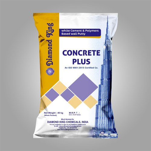 Concrete Plus Wall Putty Application: Industrial