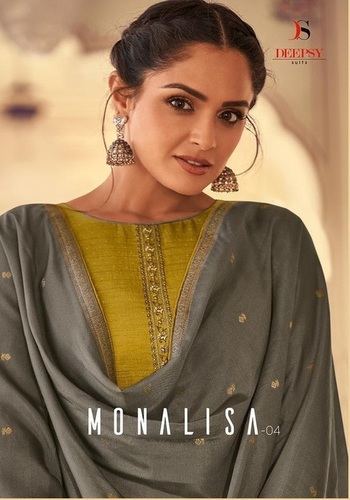 Deepsy Monalisa Vol-4 Nahya Silk Embroidery Work Salwar Kameez Catalog