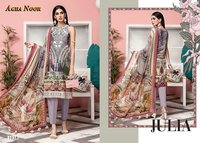 Agha Noor Vol-3 Lawn Cotton Pakistani Printed Salwar Suits Catalog