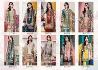 Agha Noor Vol-3 Lawn Cotton Pakistani Printed Salwar Suits Catalog