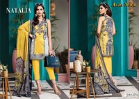 Agha Noor Vol-3 Lawn Cotton Pakistani Printed Salwar Suits Catalog
