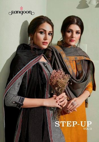 Rangoon Stepup Vol 3 South Cotton Readymade Suit With Plazzo Cataog