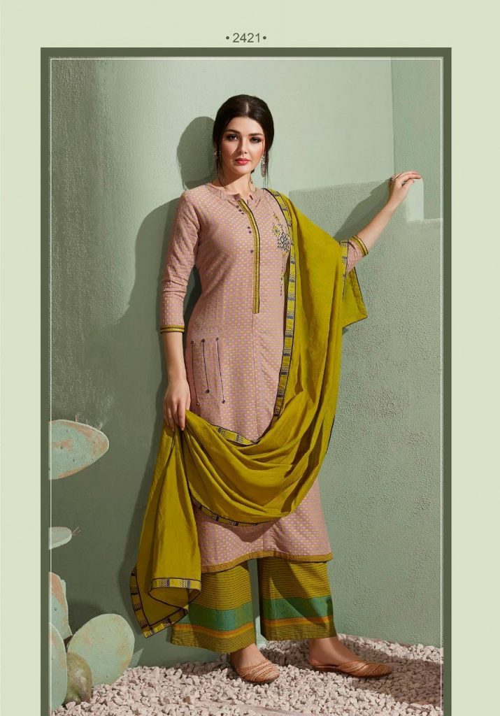 Rangoon Stepup Vol 3 South Cotton Readymade Suit With Plazzo Cataog