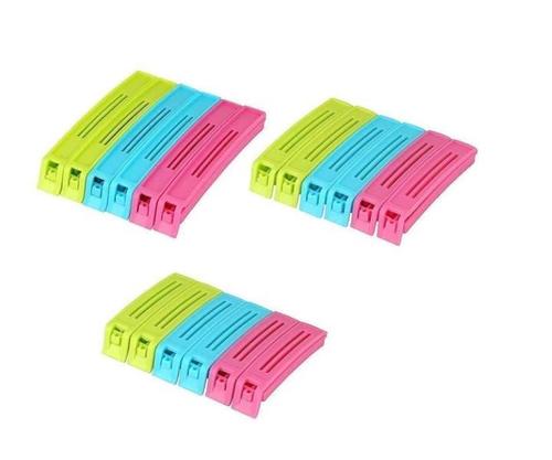 Multi Color Food Clip (18 Pcs. Set)