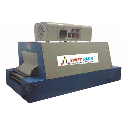 Semi-Automatic Shrink Tunnel And Shrink Wrapping Machine