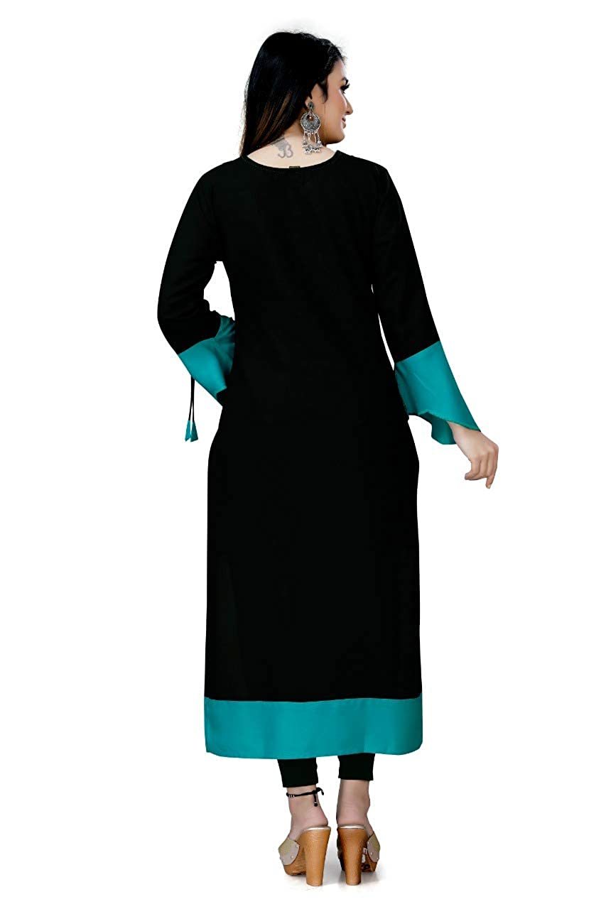 Genric Women Rayon Royal Havvy Kurti