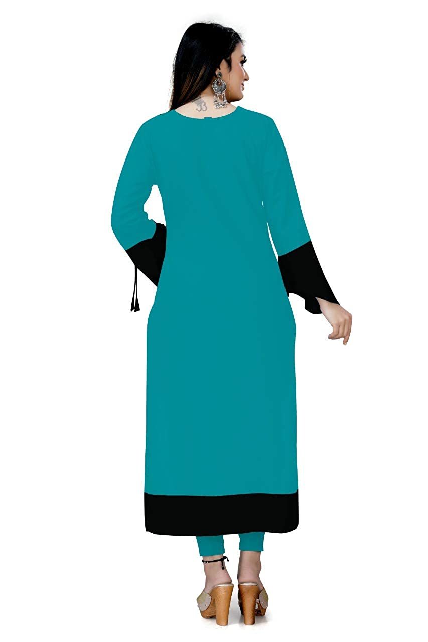Genric Women Rayon Royal Havvy Kurti