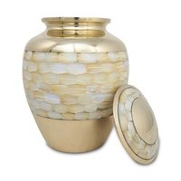 Mother of Pearl Cremation Urn