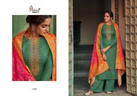 Shree Fab Diyah Vol 2 Tussar Silk Butti With Embroidery Work Salwar Suit Catalog
