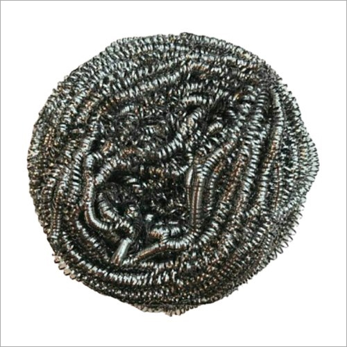 Stainless Steel Scrubber - Metal Material | Durable And Efficient Scrubbing Tool For Household And Kitchen Cleaning