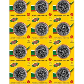 Scrubber Packing Card - PVC Material, Custom Sizes Available, Multicolor Flat Pouch | Soft Hardness, Good Tensile Strength, 14 Tons/Year Filling Capacity
