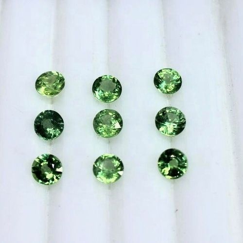 6mm Mint Kyanite Faceted Round Loose Gemstones