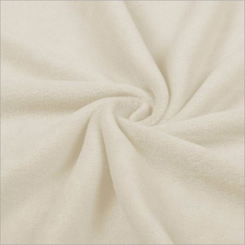 Spun Fleece Fabric - Spun Fleece Material White Color Plain Texture Customizable Weight in Kilograms | Versatile and Soft Textile Solution
