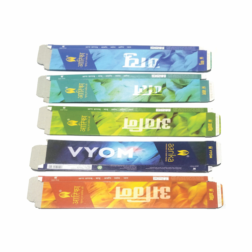 Incense stick packaging box