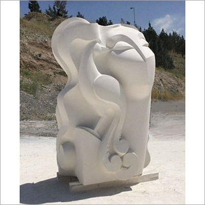 White Stone Sculpture