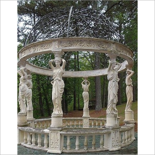 Outdoor Marble Gazebo By GRP MARBLES