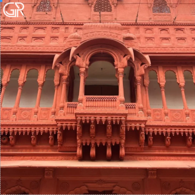 Carved Stone Jharokha