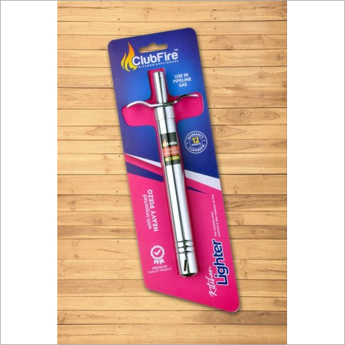Grip Stainless Steel Regular Gas Lighter For Kitchen Stove