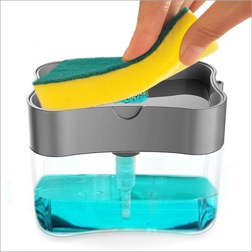 2 In 1 ABS Plastic Liquid Soap Press Type Pump Dispenser