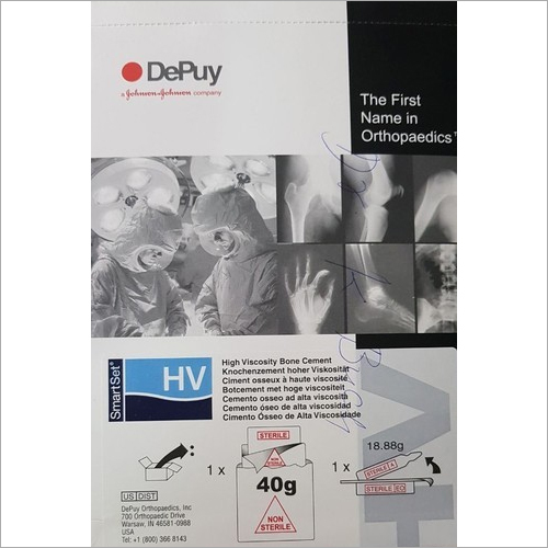 Depuy Smartset HV Bone Cement