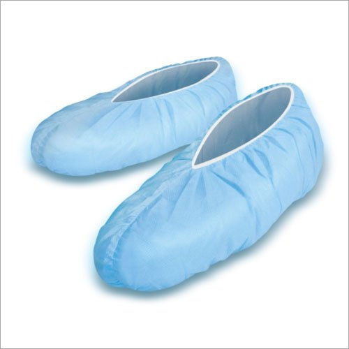 Blue Disposable Non Woven Shoe Cover